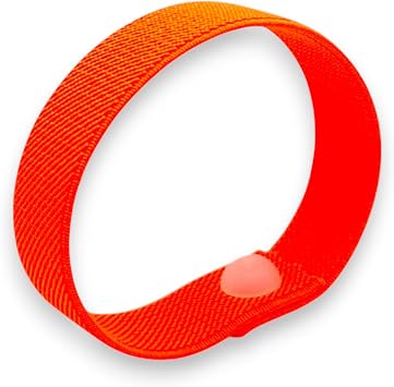 AcuPup Dog Anxiety Comfort Bands for Travel & Stress (M 4, Orange)