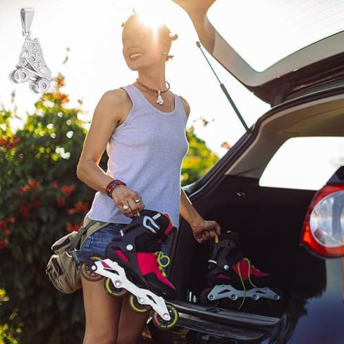 Miniatura 6 de UNICRAFTALE 8 colgantes de acero inoxidable de 0.748 in de largo, hipoalergénicos, dijes estereoscópicos para hacer pulseras, collares, joyas