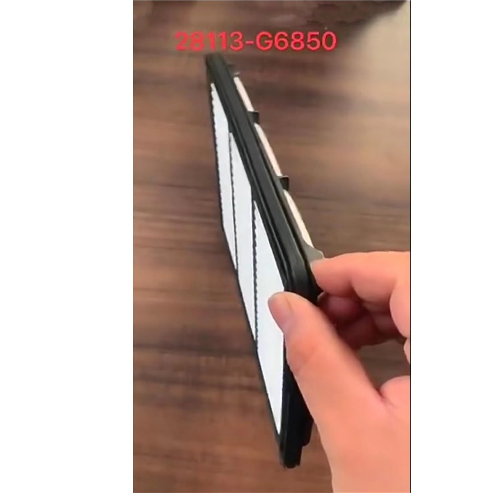 Filtr powietrza samochodu Filtr powietrza pasuje do HYUDNAI, pasuje do KIA PICANTO OEM 28113-G6850 Filtr zamienny