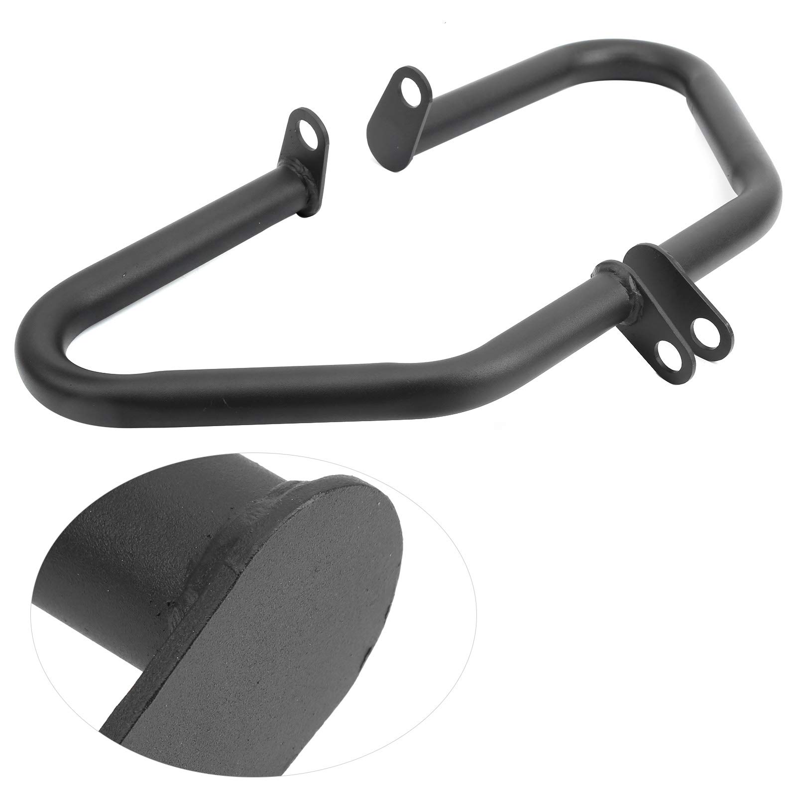 OUKENS 2 pezzi Protezione Motore Paramotore, FG007BK Protezioni Motore Sinistro E Destro sicurezza Corpo Accessorio adatto per Triumph Bonneville