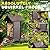 Squirrel Proof Bird Feeder for Outdoor Hanging,Metal Bird Seed Feeder with Bilateral Weight Activated Perches,5LB Large Capacity Wild Bird Feeders for Outside,Easy Refill and Clean,Brown