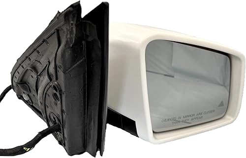 Miniatura 3 de #91 8TH GEAR - Espejo lateral derecho blanco del pasajero con punto ciego compatible con Mercedes GLS450 GLS500 GLS550 2017 2018 2019 GLS 450 GLS