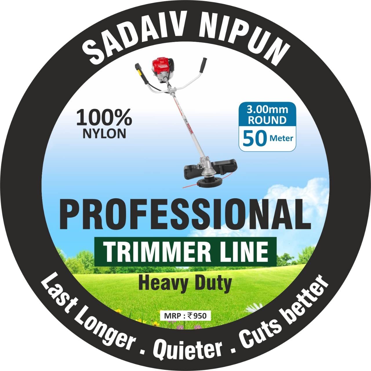 See full amazon price history chart for Sadaiv Nipun Trimmer line 3.00mm 50mtr Square use for Agriculture Garden Crop Harvestor Petrol Brush Cutter Electric Lawn Mower Gasoline strimmer Trimmer line spair Parts Sadaiv Nipun Trimmer line 3.00mm 50mtr Square use for Agriculture Garden Crop Harvestor Petrol Brush Cutter Electric Lawn Mower Gasoline strimmer Trimmer line spair Parts (B08WK9NB7X) Amazon Price History, Amazon Price Tracker