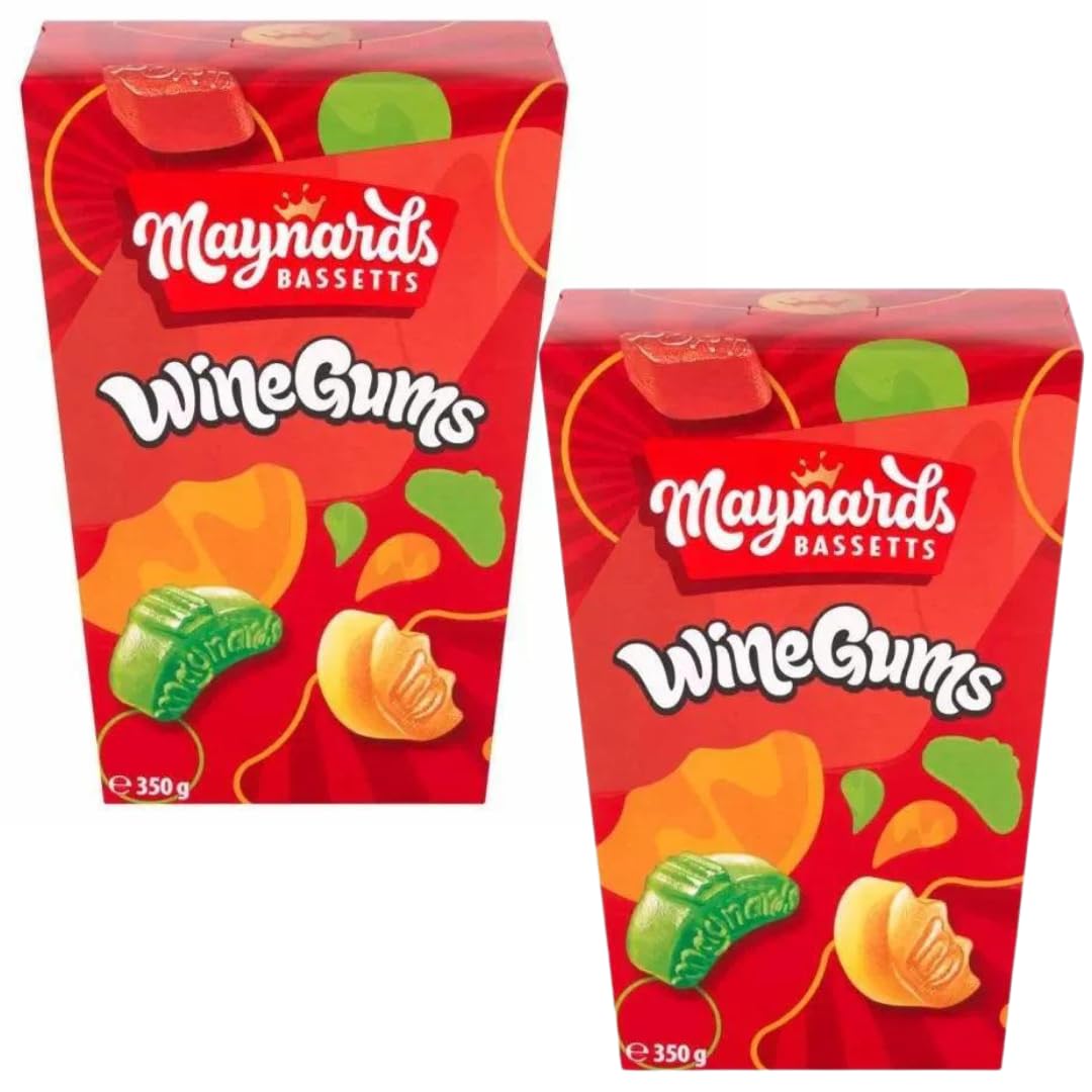 Sweet Carton Bundle With Wine Gums Sweets Carton 350g (2 Pack)