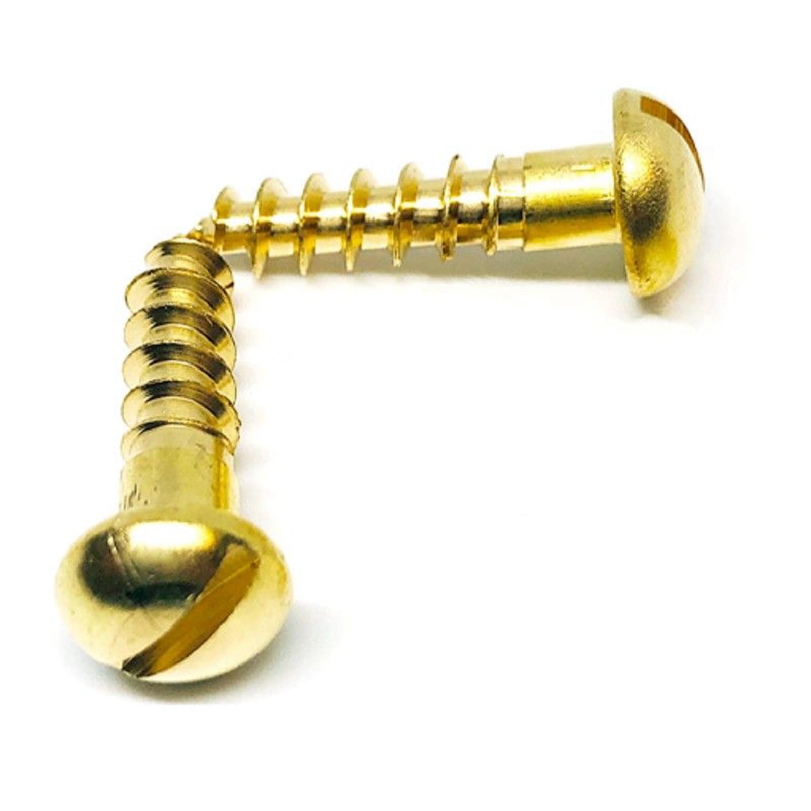 Viti Autofilettanti M3.5x16mm - 50 Pezzi, Testa Tonda, Ottone - Foto 4