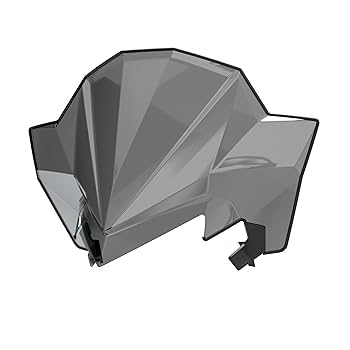 Amazon.com: Polaris 2884935 Smoke Tall Windshield 2021-2022
