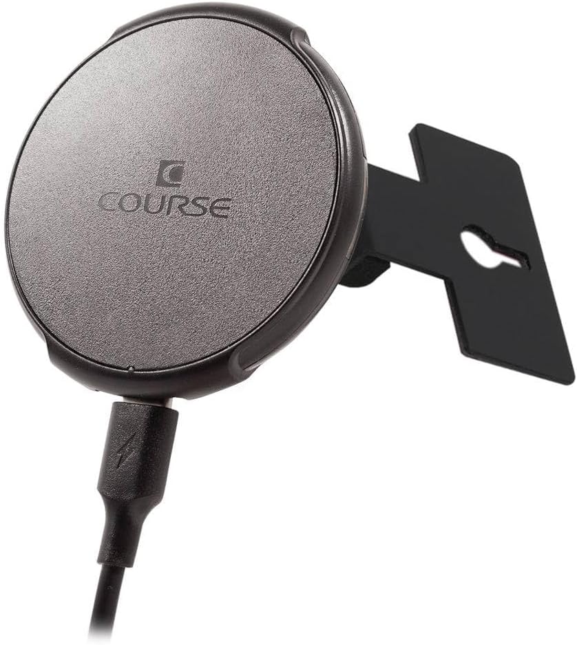 Course Motorsports DirectFit Phone Mount Compatible with Chevrolet Express (2003 - Present), GMC Savana (2003 - Present) Wireless Charger Compatible with MagSafe - QI1