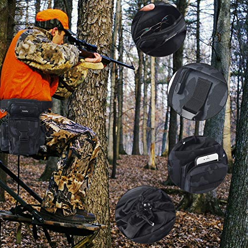 Miniatura 5 de Jueachy Bolsa De Pierna Táctical Militar Impermeable Multifuncional, Bolso De Cintura Al Aire Libre Para Hombre Mujere, Riñoneras De Marcha Para Correr Pesca Motociclismo Senderismo Camping Caza