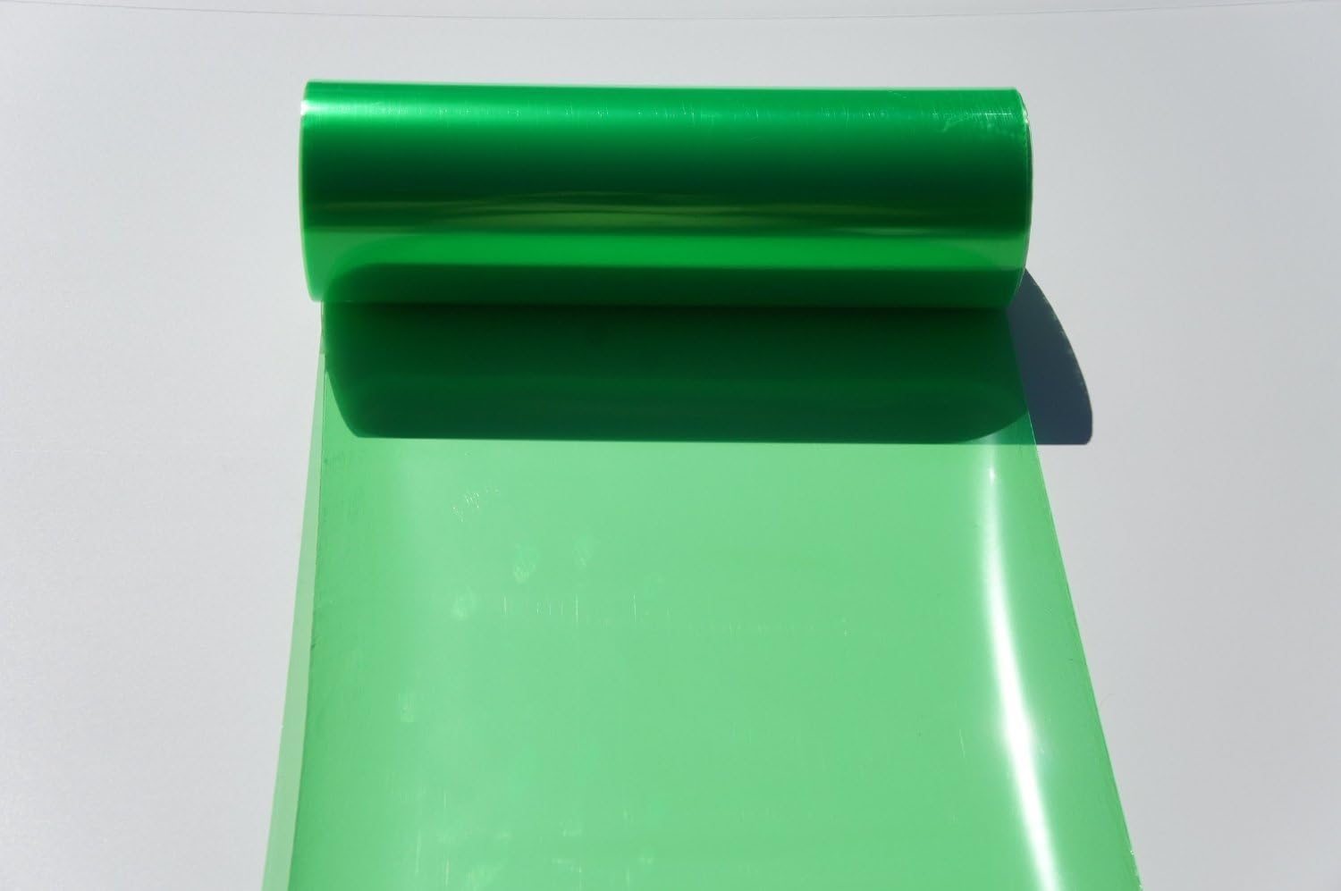 DIYAH 12 X 48 Inches Self Adhesive Headlight, Tail Lights, Fog Lights Tint Vinyl Film (Green)