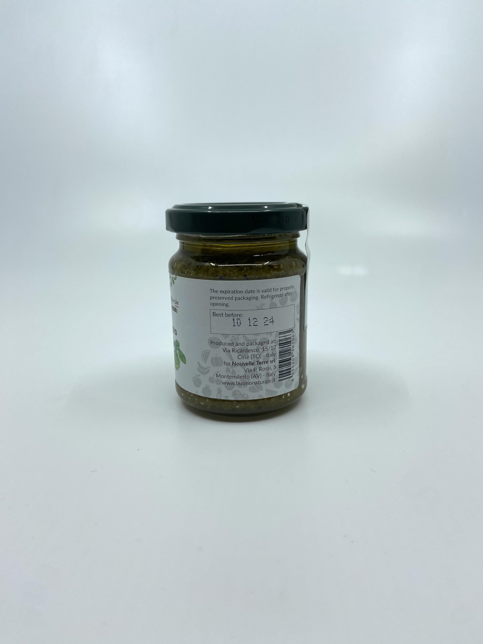 buononaturale Boîte au pesto BIO 720g — coffret de 6 pièces de 120g Pestoghiotto ligurien BIO (6x120g)