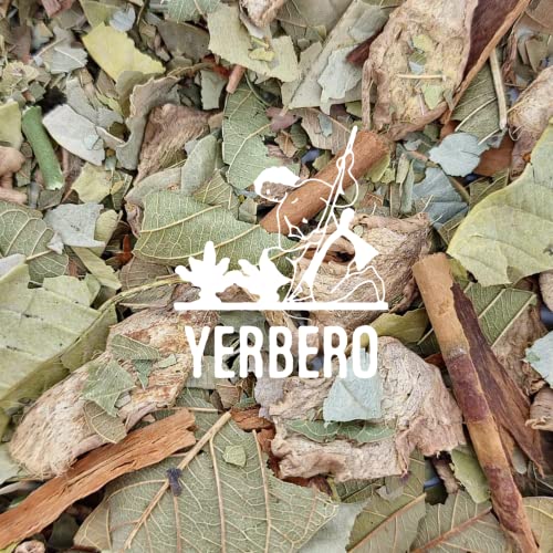 Yerbero - Herbal Mix Guava Leaf + Ginger + Cinnamon 2Oz (56Gr) Herbal Tea | Compuesto Herbal Hojas De Guayaba + Canela + Jengibre | | Wilfcrafted Premium Tea 100% All Natural Fresh Tea Tea | Non-Gmo | Gluten-Free. #TOP2