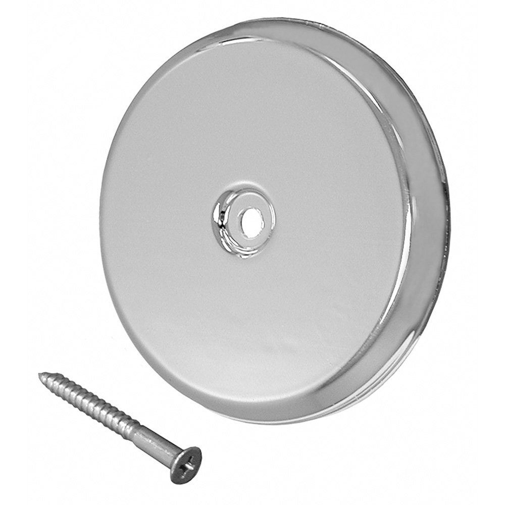 13cm - 0.6cm Chrome Finish High Pearl Nickel (PN)act Plastic Cleanout Cover Plates Fla