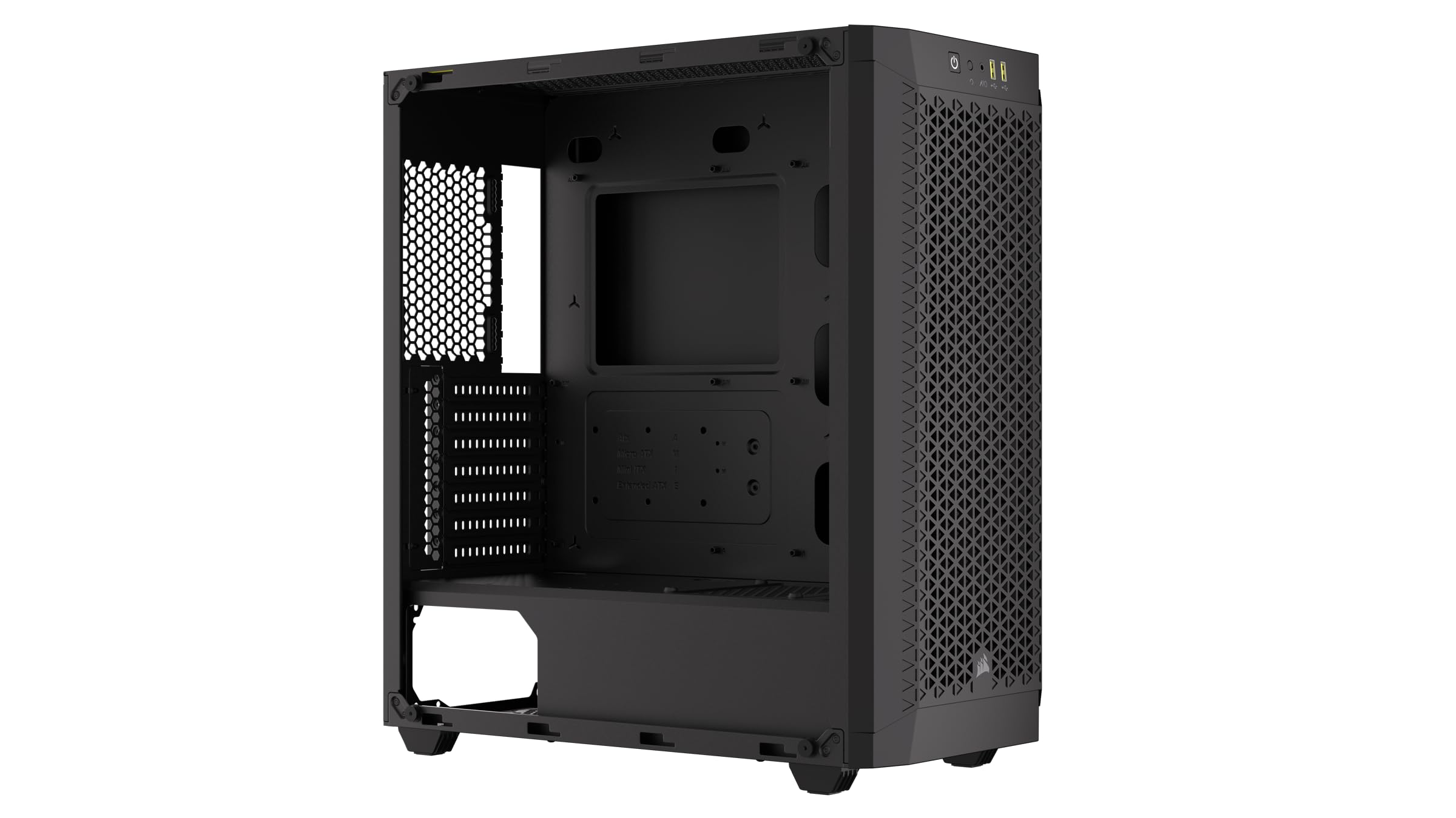 Corsair 480T Airflow - Custodia per PC (vetro temperato) Nero