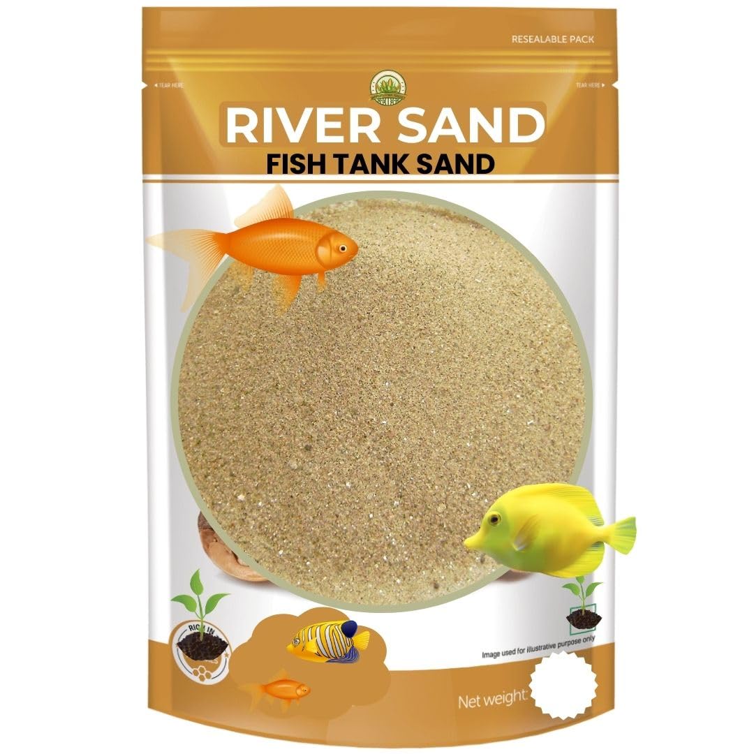 500 GRAM| Natural River Sand |Aquarium |Sand for Fish Tank and Ponds, Substrate Plant Sand (B0D9XTLV5W) Amazon Price History, Amazon Price Tracker