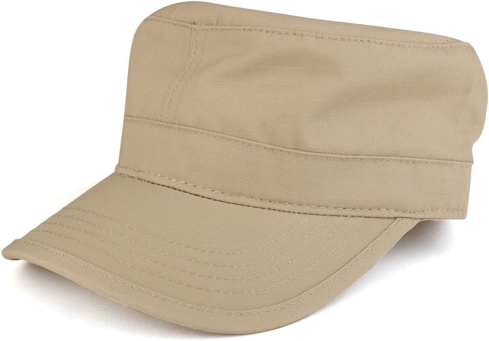 Ripstop Tear Resistant Military BDU Cotton Adjustable Cadet Style Army Cap