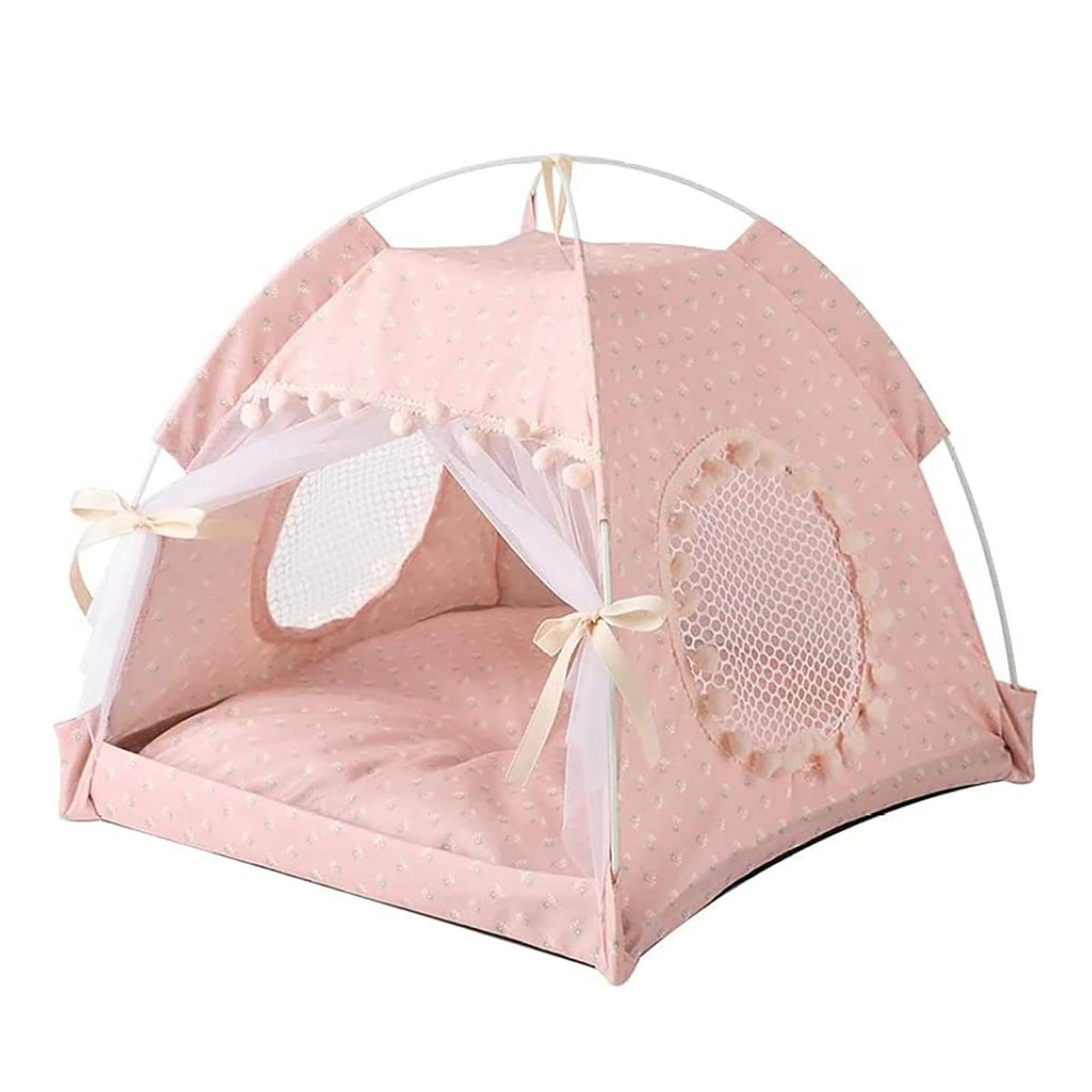 Maison confortable pour chats stressés qui cherchent un dôme de repos isolant - 8