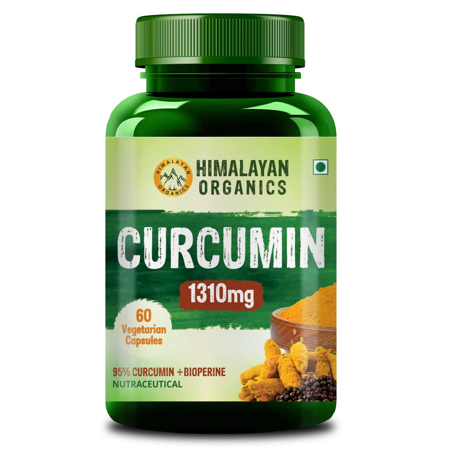 Vlado's Himalayan Organics - Organic Curcumin Tablets 1500+ Mg/Serving with Black Pepper and 95% Curcuminoids | Anti inflammatory Supplement for Adults | With Curcuma Longa, Turmeric | 60 Veg Tablets — Amazon image 12