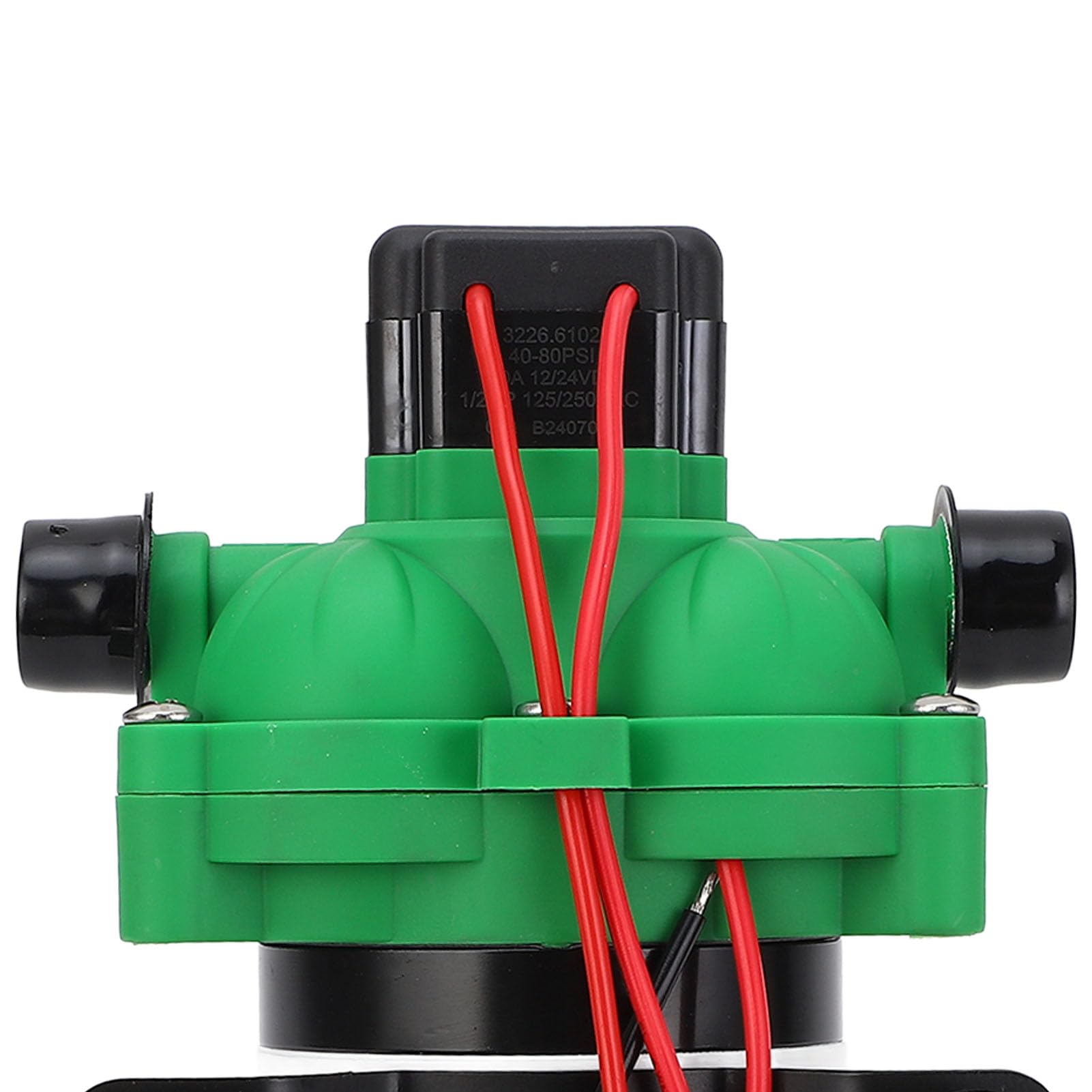 Alomejor Pompa Wodna 12 V RV 3,5 GPM 45 PSI Auto Start Stop, Samozasysająca Pompa Membranowa do Jachtu Morskiego RV, Chłodzenie Sprzętu