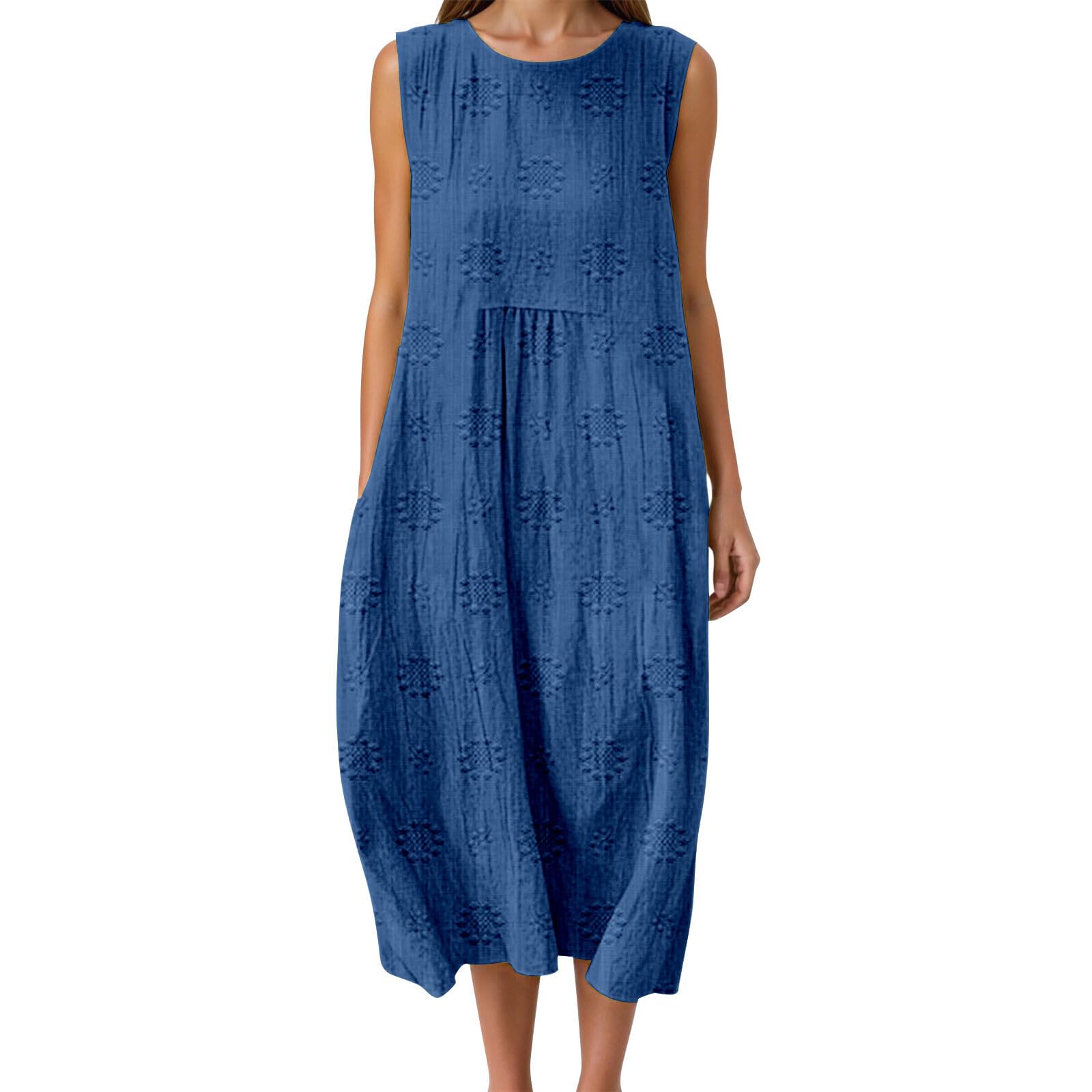 Robe d'été décontractée ample pour rester au frais sans transpirer