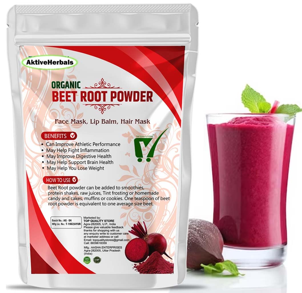 TQS Beet Root Nitric Oxide Booster Beet Root Powder for Healthy Heart Beets Powder Supplement-image-30