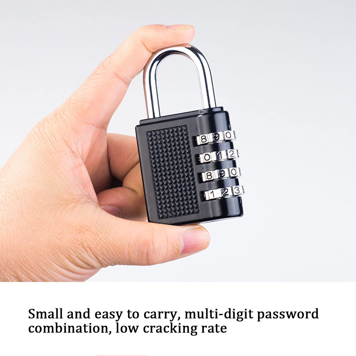 Amazon.co.jp: ダイヤル錠、学校と体育館のロッカー用の数字の南京錠