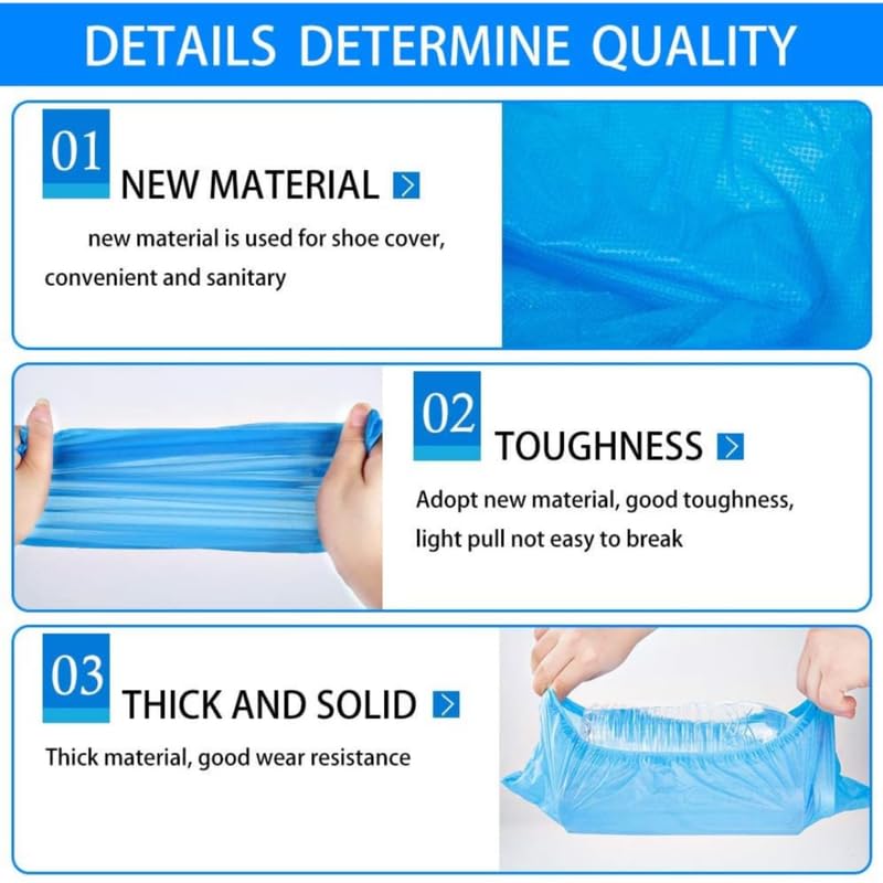 Image of Waterproof Shoe Covers for Hospital and Industry uses, A Grade Material