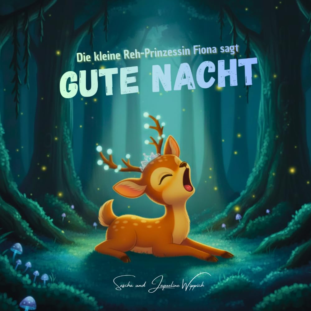 Die kleine Reh-Prinzessin Fiona sagt „Gute Nacht!"