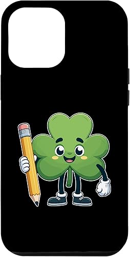 Miniatura 1 de Funda para iPhone 14 Pro Max Cute St Patrick Day Shamrock Lucky Teacher Saint Pattys Kids