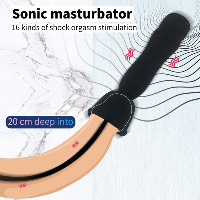 Amazon.com: GURIDO Silicone Urethral Sounds Dilator Male Vibrator Penis  Training Multiple Vibrating Glans Trainer Stimulation Stretching for Men  Sex Toy 16 Shock Orgasm Stimulation USB Charge, Black : Health & Household