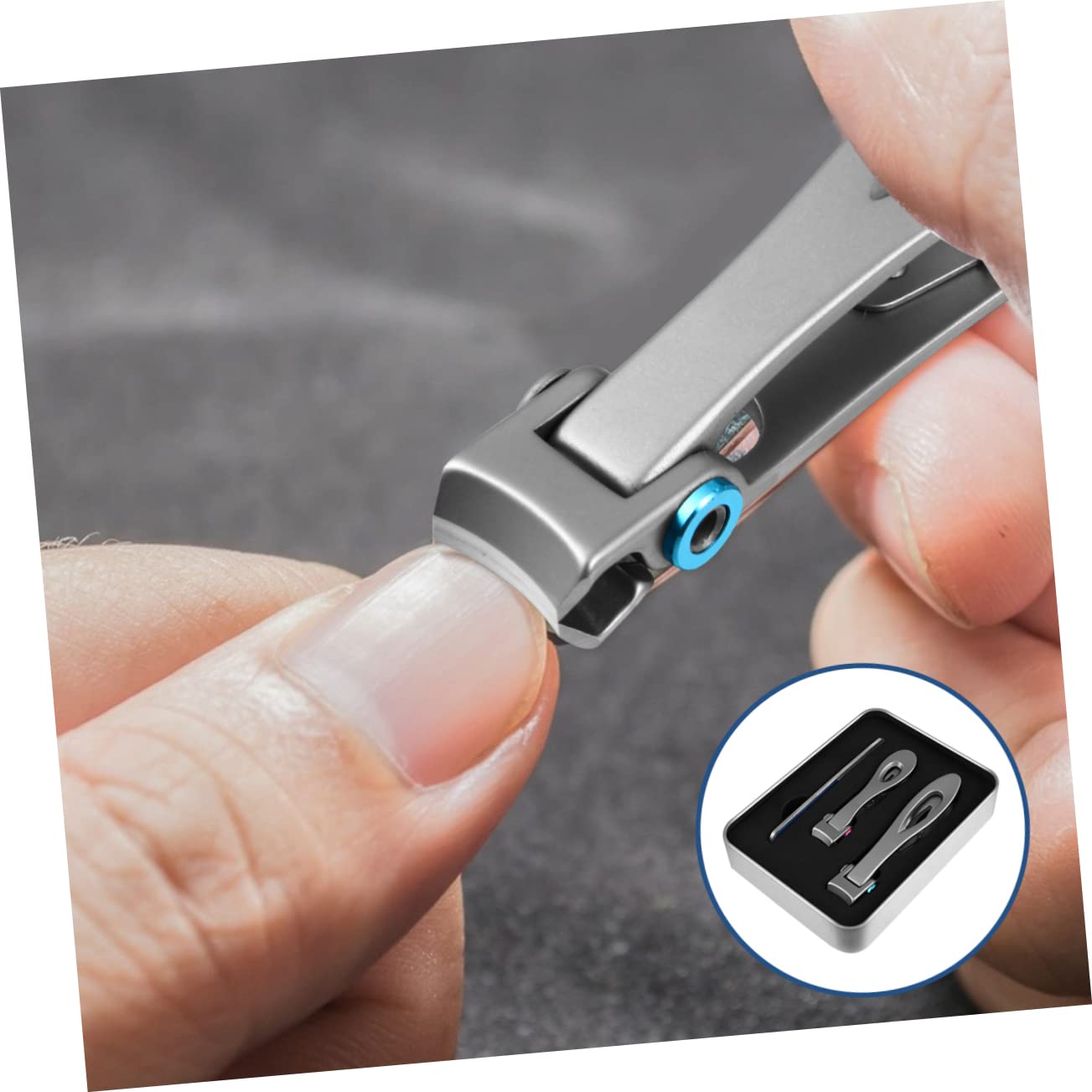 Beaupretty 9piezas Cortauñas De Acero Inoxidable Para Uñas y Herramienta De Mano Para Hombres Mujeres y Uso Profesional y Doméstico