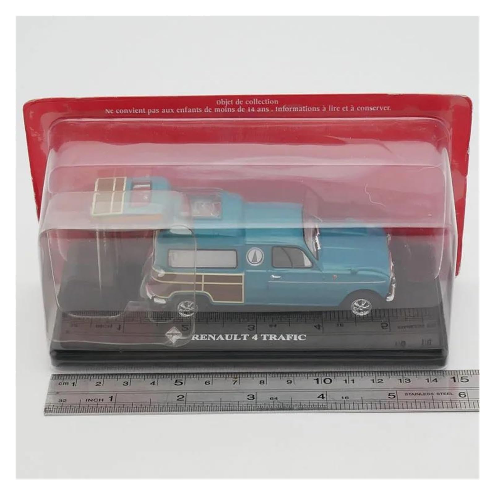 Metallo Scala Replica 1 43 Per Renault 4 Trafic RV Camper Simulazione Modello Auto Lega Pressofuso Veicolo Giocattolo Da Collezione Souvenir
