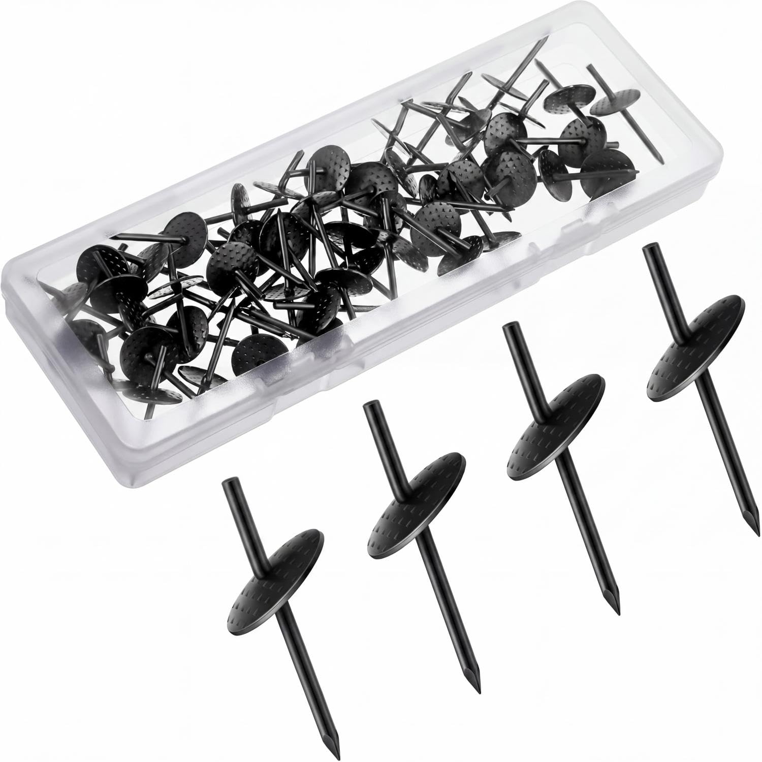 Picture Hanging Hooks - 50 Pack Strong & Easy Install -8 Picture Hanging Hooks - 50 Pack Strong & Easy Install -8