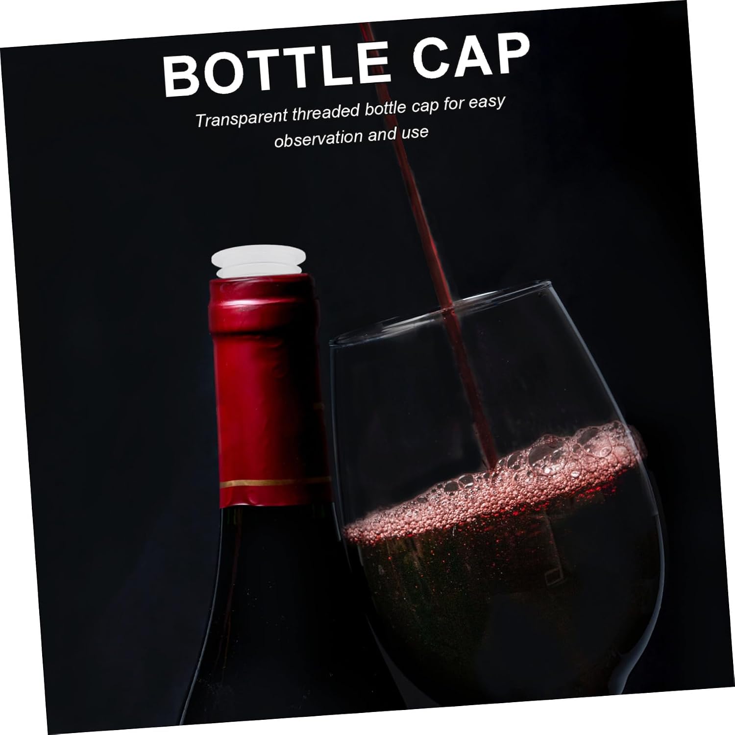 600pcs Plastic Wine Bottle Caps Replaceable End Plugs for Dust Leakproof Stoppers for Wine and Fits Bottles -