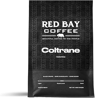 Red Bay Coffee Coltrane Colombian Whole Bean Coffee - Single Origin Coffee Beans - Colombian Coffee - Medium Roast Coffee ...