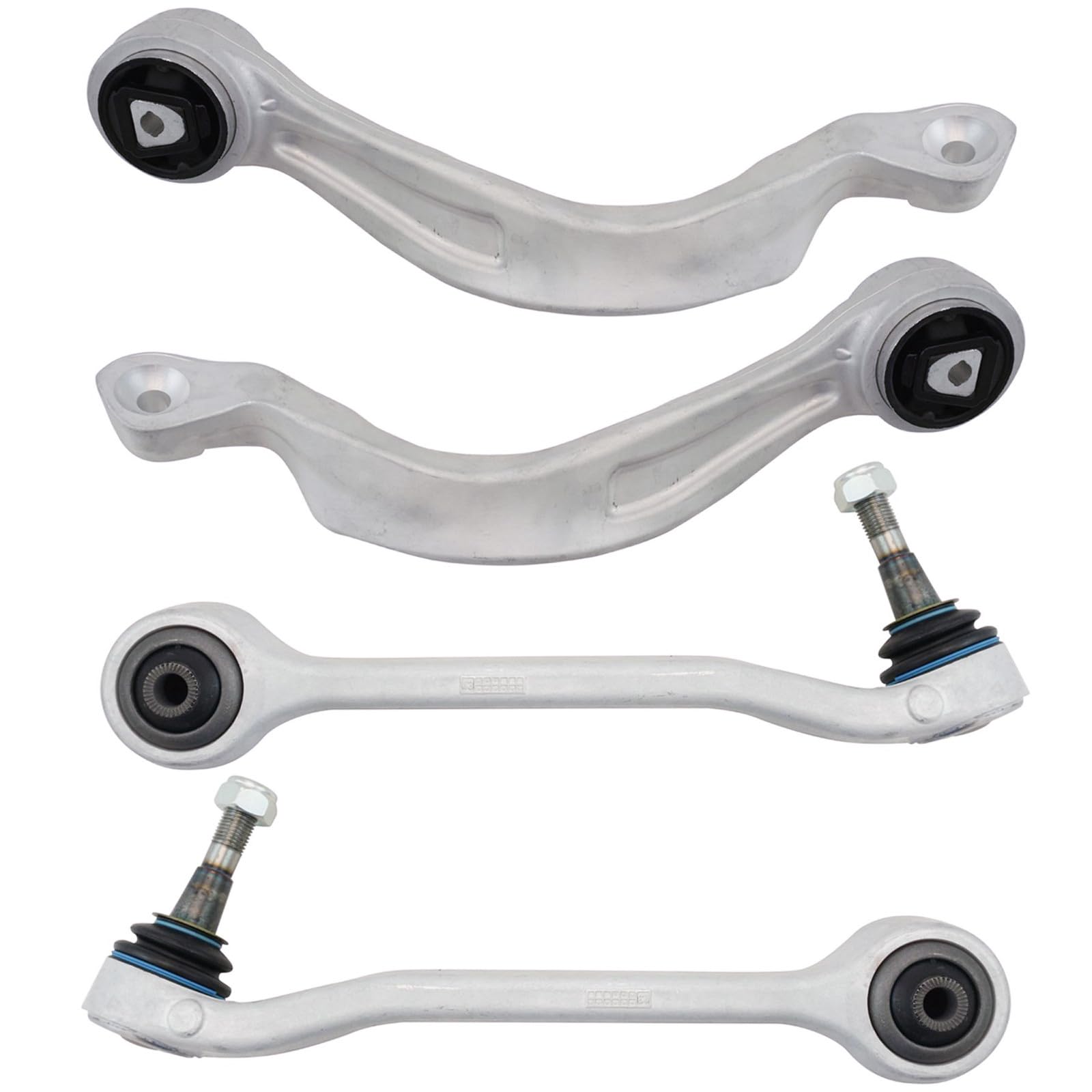 TRQ Front Lower Control Arm and Ball Joint Set 4 Piece Compatible with 2006-2007 BMW 525xi 530xi 2008 528xi 535xi 2009-2010 528i xDrive 535i xDrive