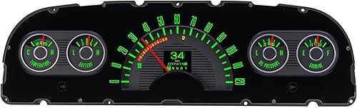 Miniatura 6 de Dakota Digital RTX-60C-PU-X Sistema de instrumentos de calibre Retrotech compatible con Chevy Pickup 1960-63