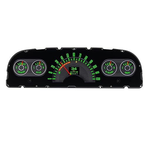 Miniatura 6 de Dakota Digital RTX-60C-PU-X Retrotech Gauge - Sistema de instrumentos compatible con Chevy Pickup 1960-63