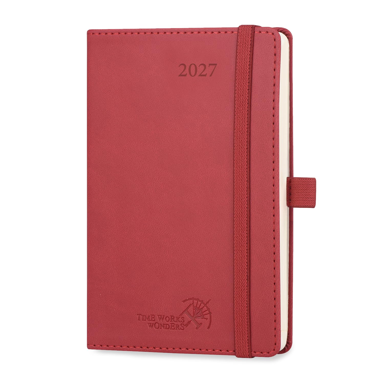 POPRUN Pocket Calendar 2027 for Purse, Weekly &amp; Monthly Planner Pocket Size