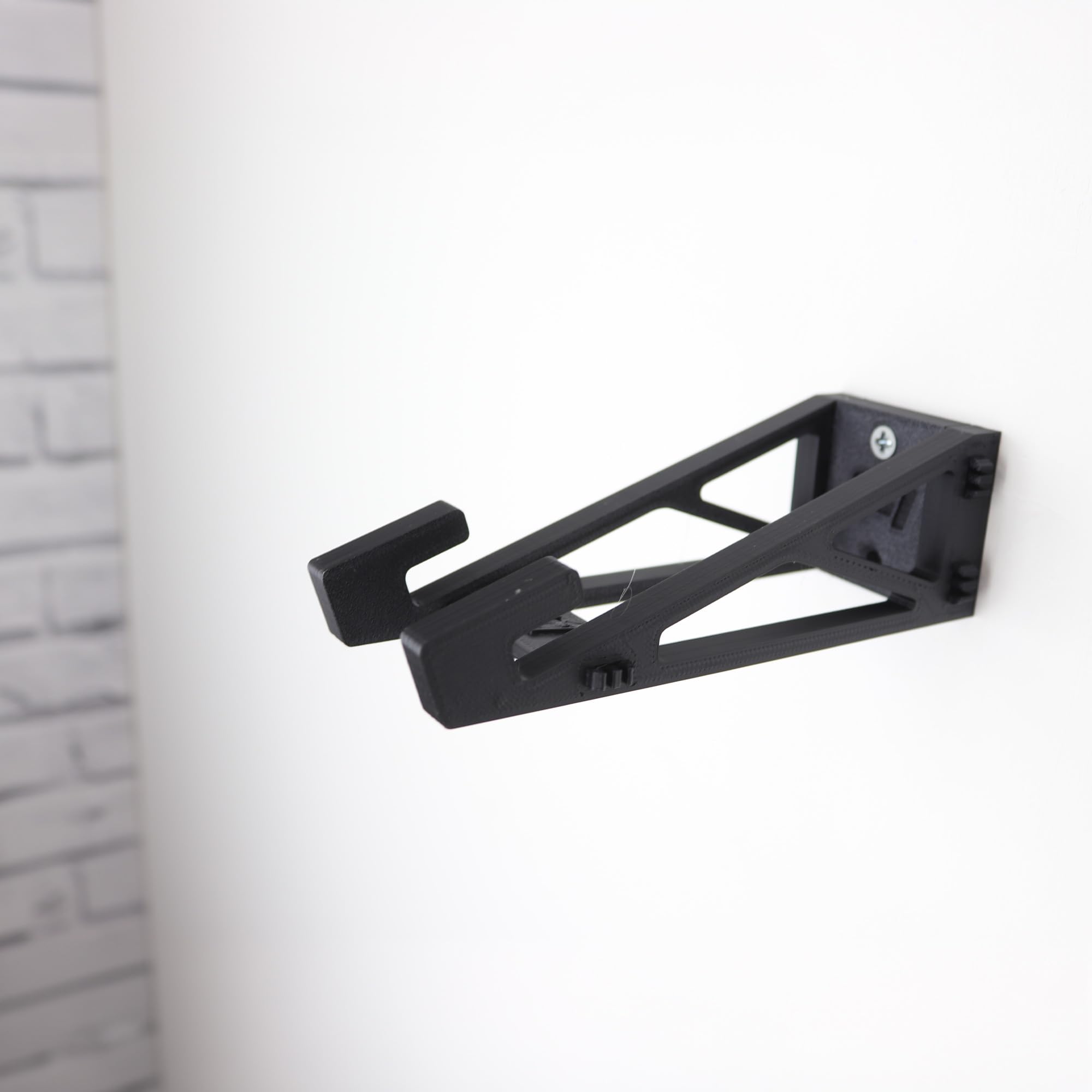 Wall Mount Display Bracket for Lego Technic Mclaren F1 Car - 42141 Formula one Model Hook, Black - Image 4