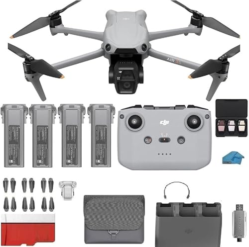 DJI Air 3S 4-Battery Bundle