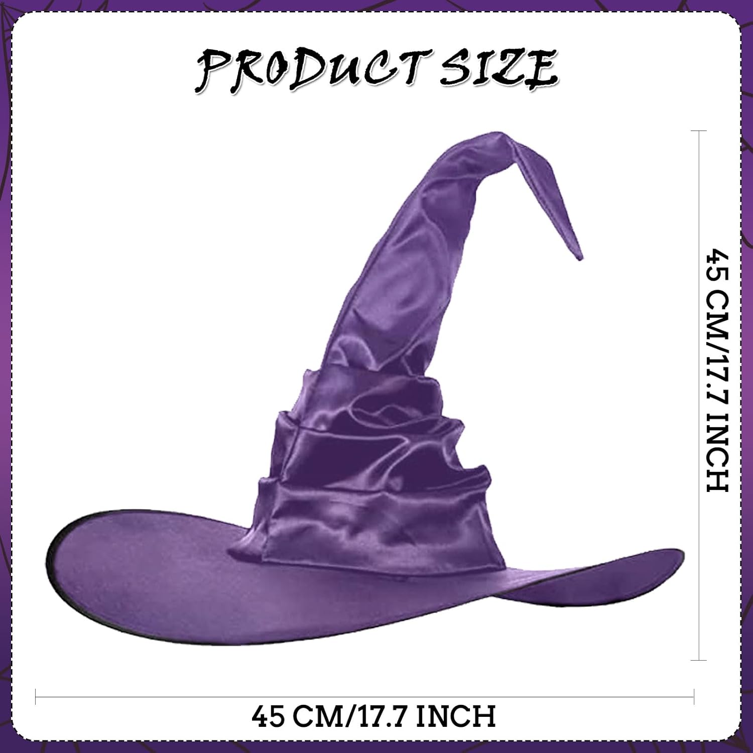 Witch Hat Children Halloween Headwear Mini Pointy Cute Hair Cap Accessories Cosplay Party Props Decoration