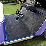 NOKINS Golf Cart Floor Mats Compatible with EZGO TXT (1994+), EX1 (2020), Valor,Upgraded Full Covera
