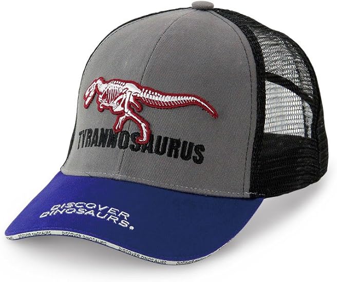 Amazon カロラータ ティラノサウルス ボーンズ メッシュキャップ グレー ブルー フリーサイズ 恐竜 骨格 帽子 キャップ メンズ 夏用 キャップ 通販 Amazon カロラータ ティラノサウルス ボーンズ メッシュキャップ グレー ブルー フリーサイズ 恐竜 骨格 帽子 キャップ メンズ 夏用 キャップ 通販