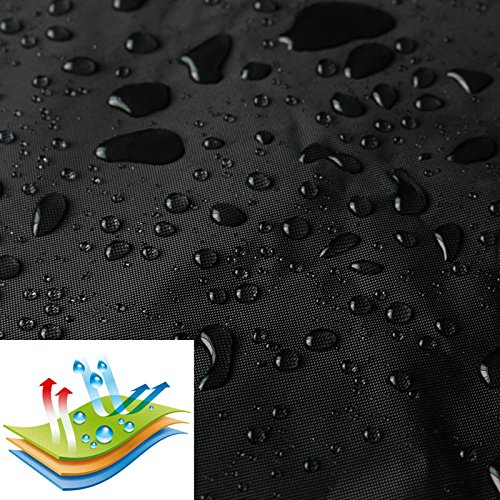 Neverland Utv Cover Heavy Waterproof Denier Oxford Cloth For Polaris Rzr Yamaha Can-Am Defender Kawasaki Ranger Cover 4-6 Passenger Black #TOP4