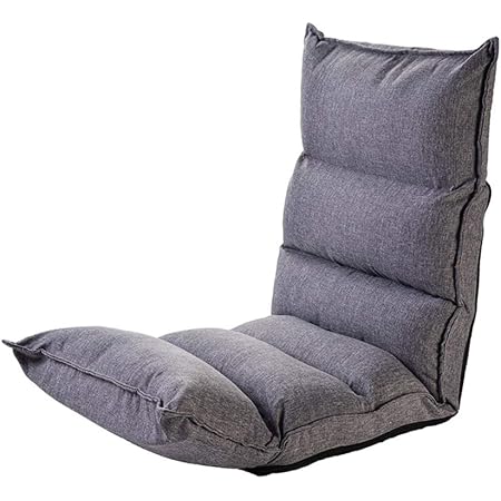 Amazon Y 座椅子 ベッドの上に椅子枕を読む調整可能 マルチアングルを座席フロアクッション 背もたれと瞑想畳 330lbsロード 色 Gray 座椅子 オンライン通販
