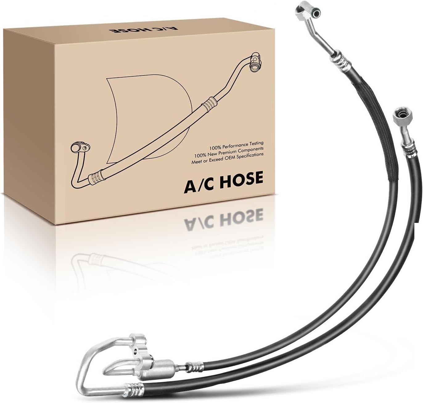 Replacement Parts for A/C Manifold Hose Assembly for Chevrolet S10 1998-2003 GMC Sonoma 98-03 Isuzu Mod-AP88P-117385