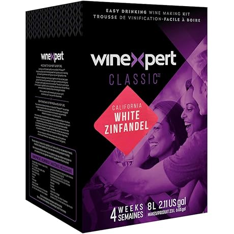 Homemade White Zinfandel Wine Kit - Capture the Sweetness of California