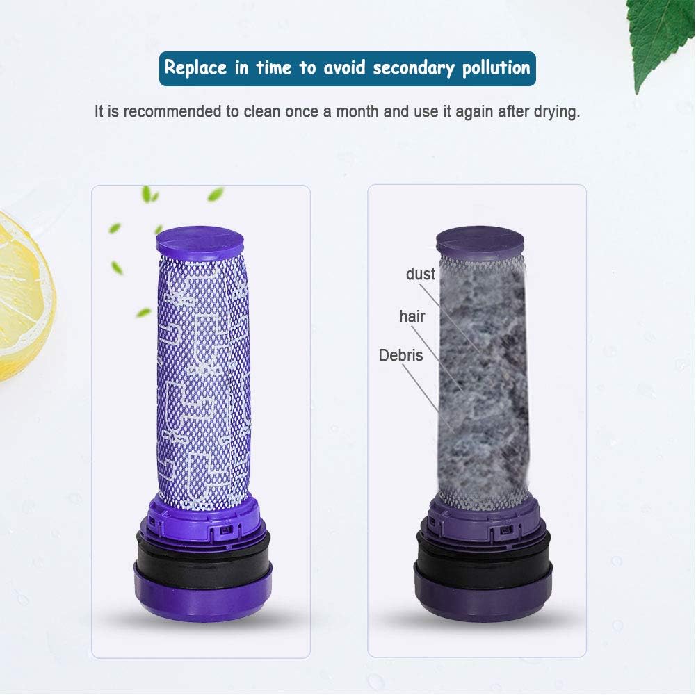 HIFROM Replacement Pre Motor Stick Filter replacement for DC28 DC37 DC39 DC53 Vacuum Cleaner (3pcs)