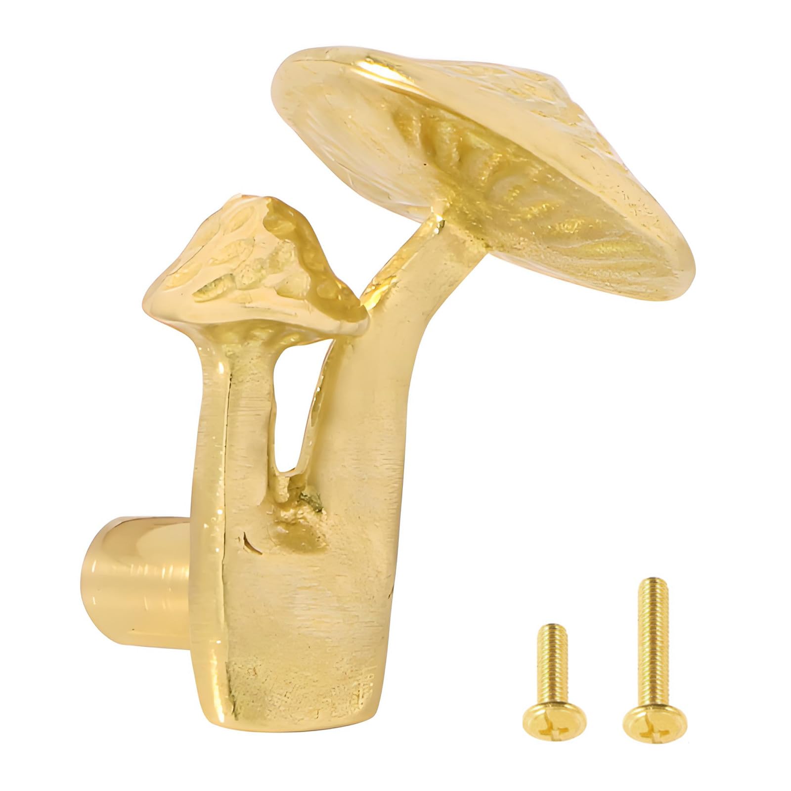 Hdoytxxm Primary Color Stylish Mushroom Styles Door Handle Retros Single Cupboard Handle Furniture Hardware Mushroom Drawer Knobs Cabinet Knob