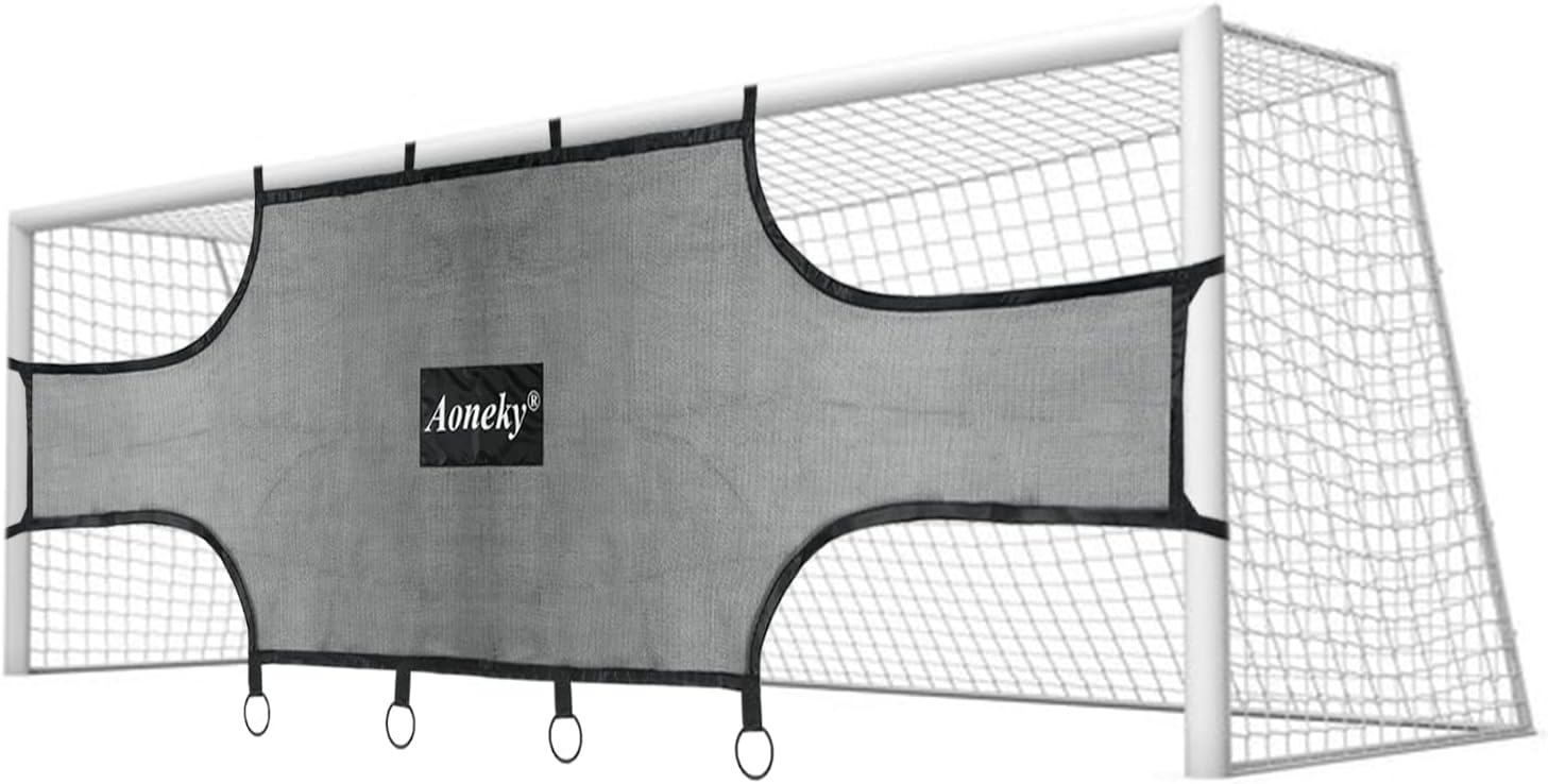 Aoneky 24x8ft Soccer Goal Target Net Amazon.co.uk Sports & Outdoors